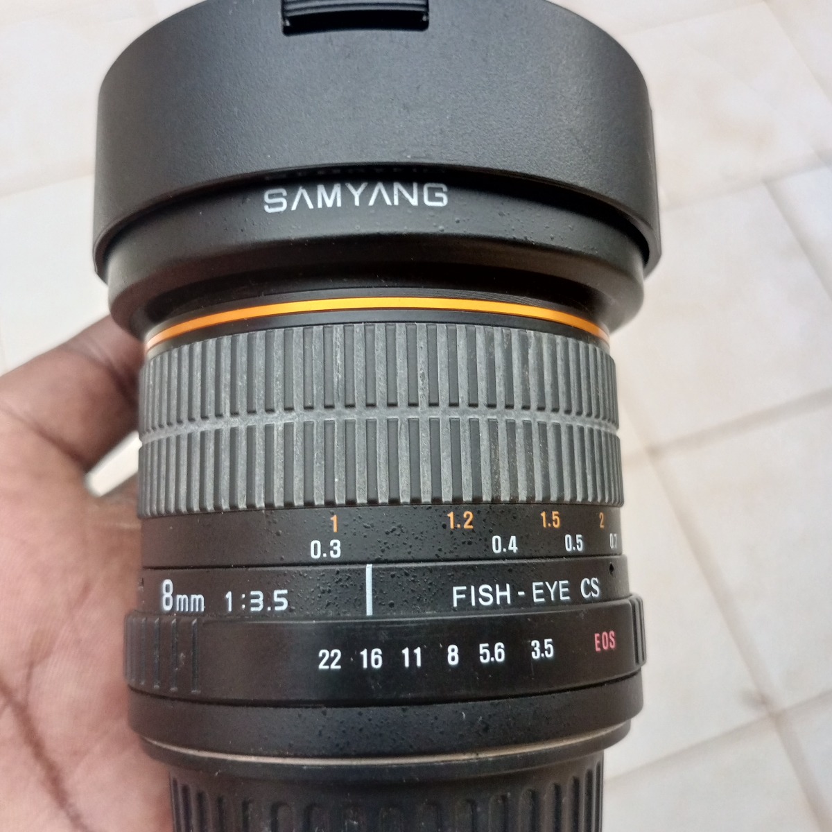 Fish eye lens CS 8mm