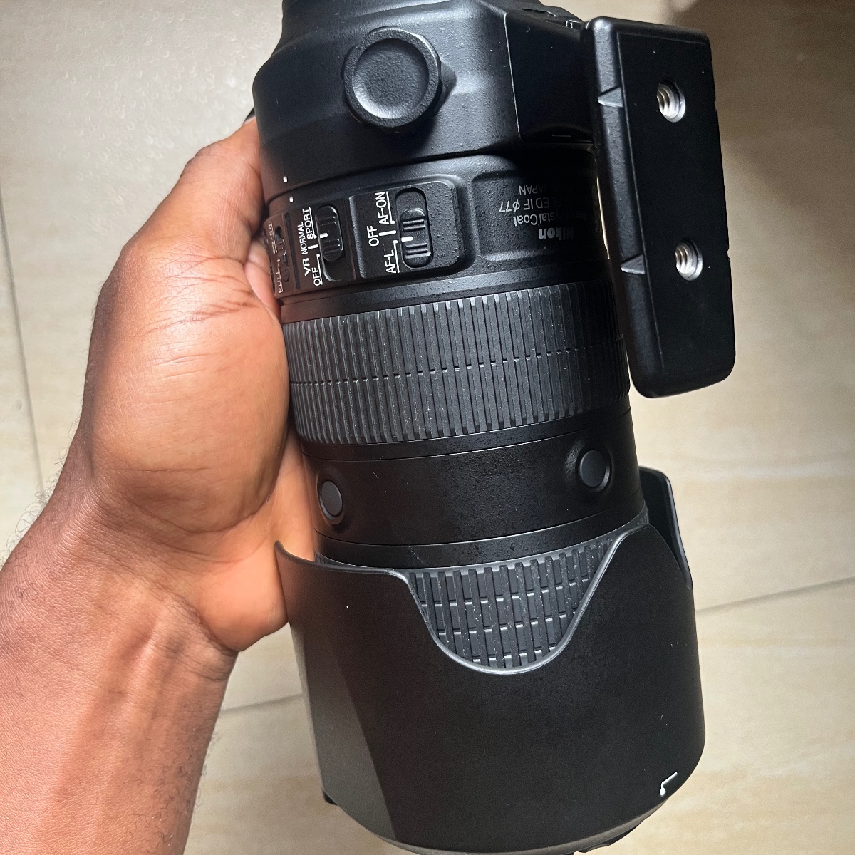 Nikkor 70-200mm f/2.8 VR